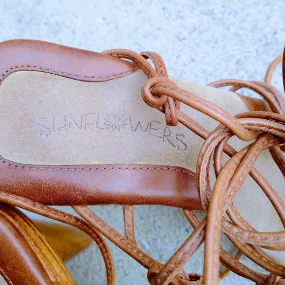 SLINFL WERS Lace-up Strappy Women's shoes - Picture 6 of 10